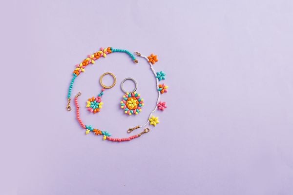 Produktbild: Mindful Mandala - Schmuckset Harmony. Mit Anleitung und Material f&uuml;r 5 Schmuckst&uuml;cke