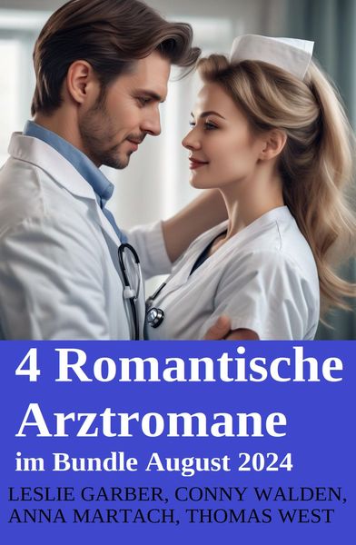 Produktbild: 4 Romantische Arztromane im Bundle August 2024