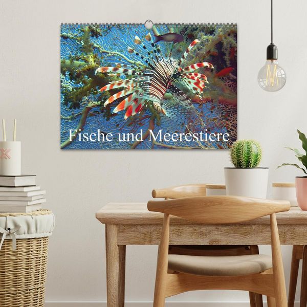 Produktbild: Fische und Meerestiere (Wandkalender 2026 DIN A3 quer), CALVENDO Monatskalender