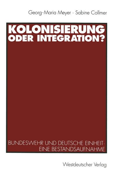 Produktbild: Kolonisierung oder Integration?