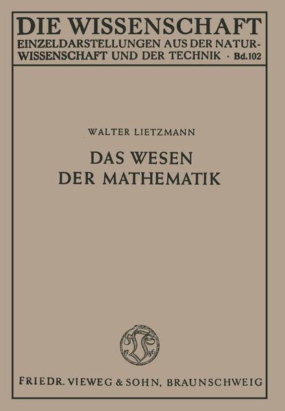 Produktbild: Das Wesen der Mathematik