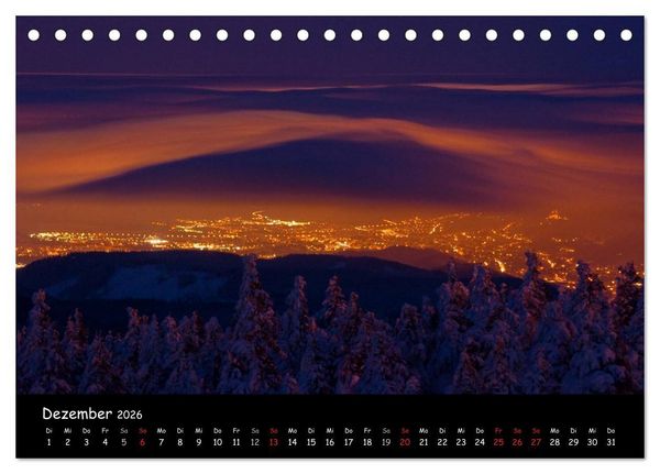 Produktbild: Faszination Harz 2026 (Tischkalender 2026 DIN A5 quer), CALVENDO Monatskalender