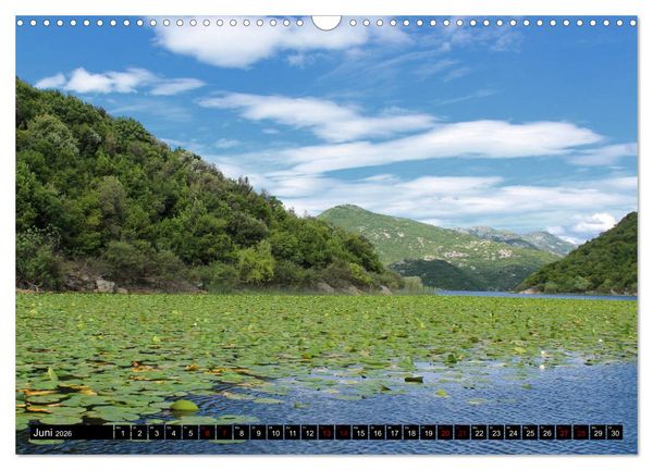 Produktbild: Unterwegs in Montenegro (Wandkalender 2026 DIN A3 quer), CALVENDO Monatskalender