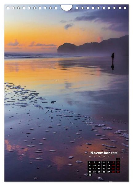 Produktbild: Neuseeland, Inseln der Tr&auml;ume (Wandkalender 2026 DIN A4 hoch), CALVENDO Monatskalender