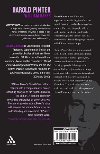 Produktbild: Harold Pinter