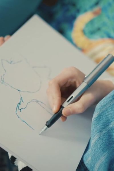 Produktbild: LAMY F&uuml;ller AL-star, graphite, Feder F, Rechtsh&auml;nder