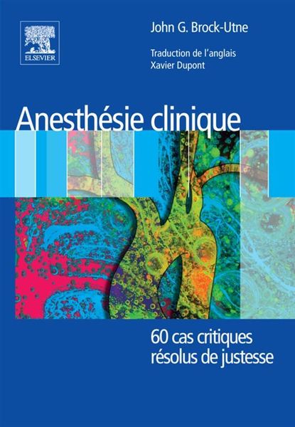 Produktbild: Anesth&eacute;sie clinique
