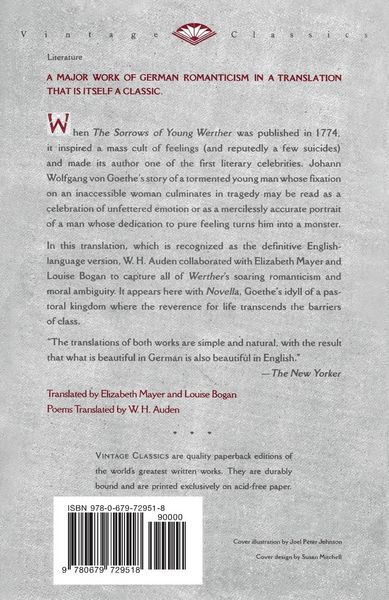 Produktbild: The Sorrows of Young Werther