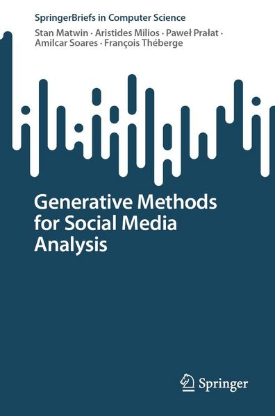 Produktbild: Generative Methods for Social Media Analysis