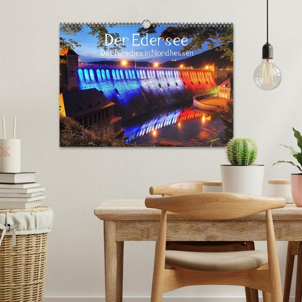 Produktbild: Der Edersee - Das Paradies in Nordhessen (Wandkalender 2027 DIN A3 quer), CALVENDO Monatskalender