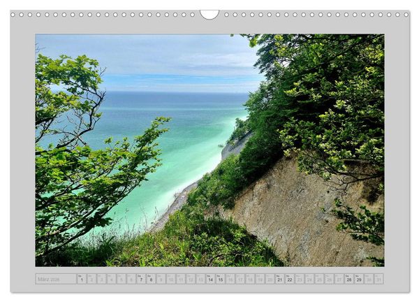 Produktbild: M&ouml;n...die Sch&ouml;nheit einer d&auml;nischen Insel (Wandkalender 2026 DIN A3 quer), CALVENDO Monatskalender