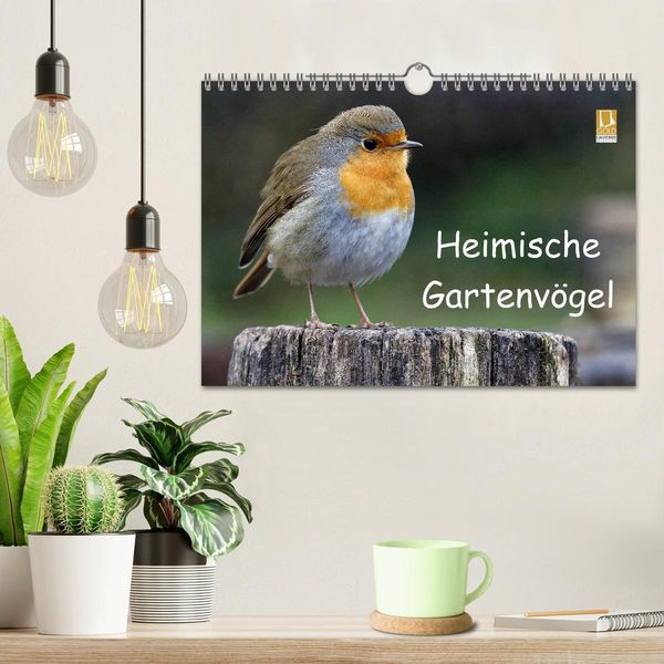 Produktbild: Heimische Gartenv&ouml;gel (Wandkalender 2026 DIN A4 quer), CALVENDO Monatskalender