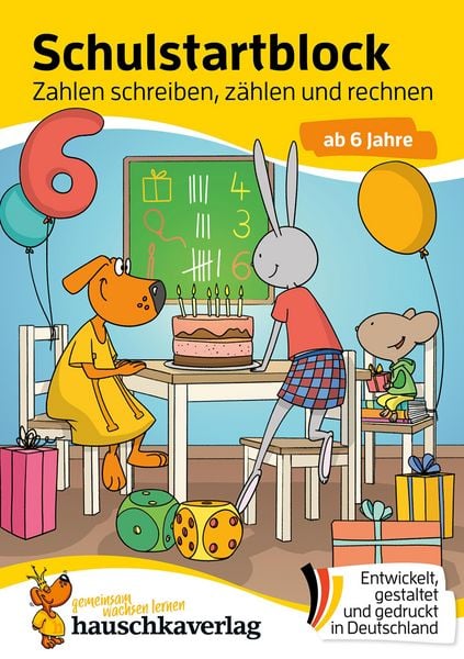 Produktbild: Schulstart-Block ab 6 Jahre - Zahlen schreiben, z&auml;hlen und rechnen