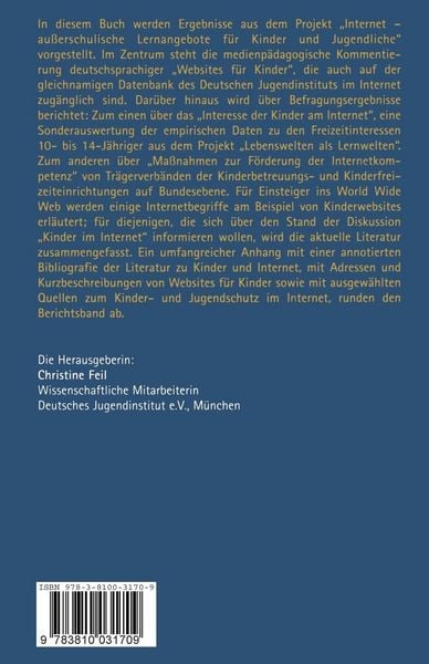 Produktbild: Internet f&uuml;r Kinder