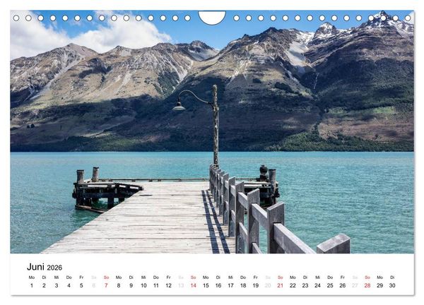 Produktbild: Neuseeland (Wandkalender 2026 DIN A4 quer), CALVENDO Monatskalender