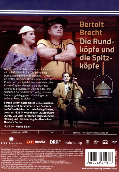 Produktbild: Die Rundk&ouml;pfe und die Spitzk&ouml;pfe