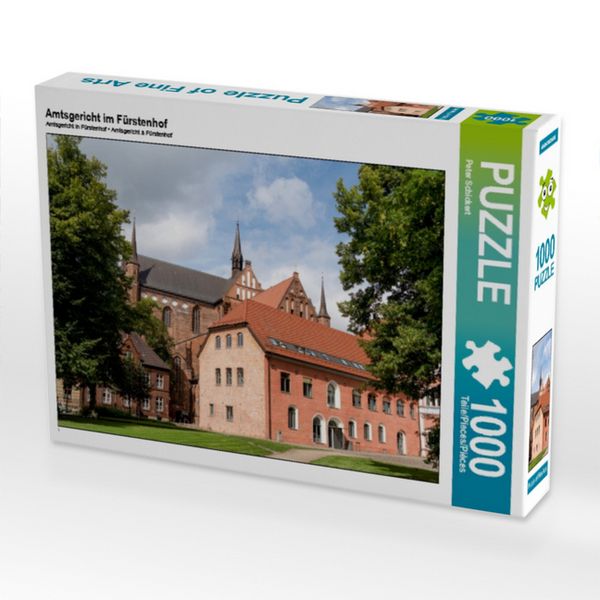Produktbild: CALVENDO Puzzle Amtsgericht im F&uuml;rstenhof | 1000 Teile Lege-Gr&ouml;&szlig;e 64 &times; 48 cm Foto-Puzzle f&uuml;r gl&uuml;ckliche Stunden