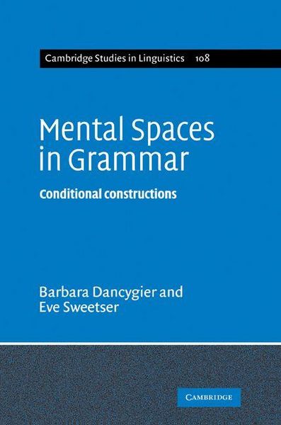 Produktbild: Mental Spaces in Grammar