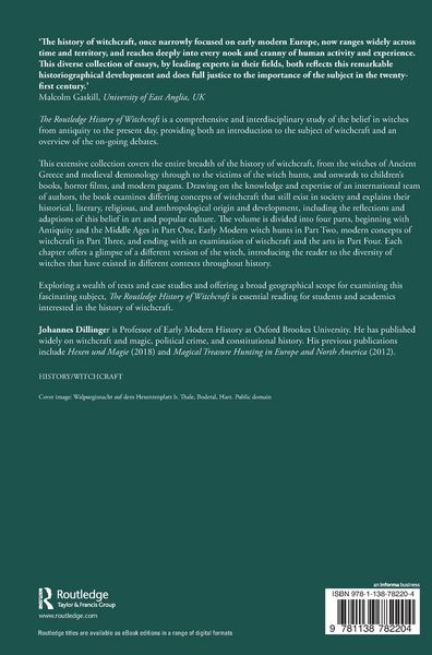Produktbild: The Routledge History of Witchcraft