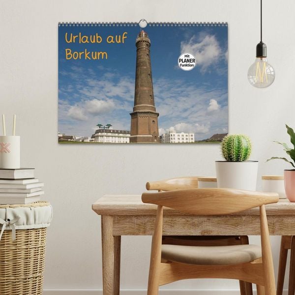 Produktbild: Urlaub auf Borkum (Wandkalender 2026 DIN A3 quer), CALVENDO Monatskalender