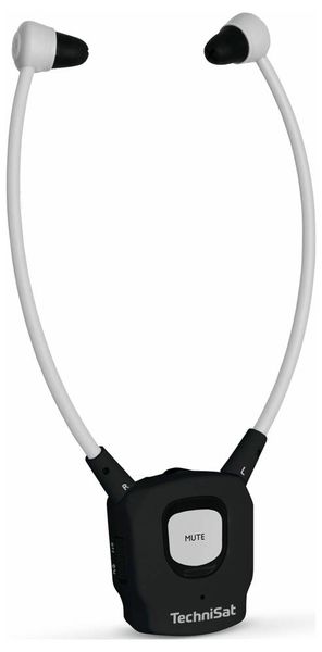 Produktbild: TechniSat STEREOMAN ISI 3 In Ear Kopfh&ouml;rer Funk, Bluetooth&reg; Schwarz Lautst&auml;rkeregelung HiFi