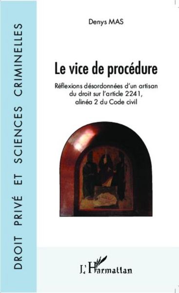 Produktbild: Le vice de procedure