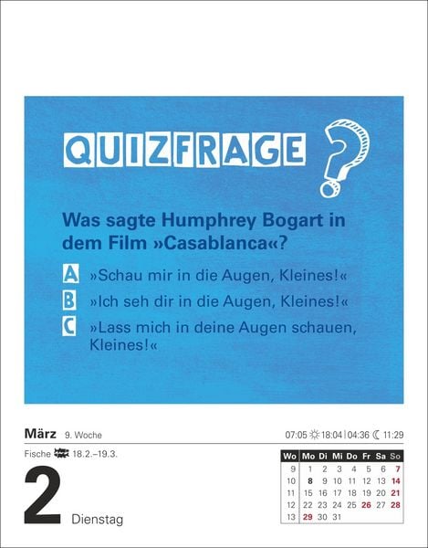 Produktbild: Ist es wahr, dass ...? Tagesabrei&szlig;kalender 2027 - Alltagswissen auf dem Pr&uuml;fstand