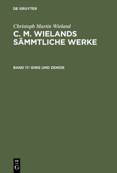 Produktbild: Idris und Zenide