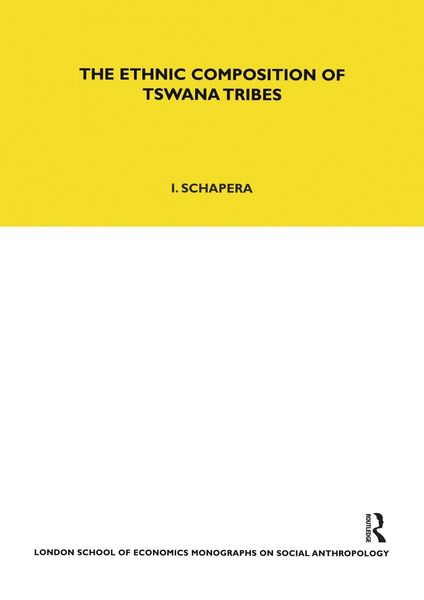 Produktbild: The Ethnic Composition of Tswana Tribes