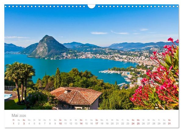Produktbild: Reise durch die SCHWEIZ (Wandkalender 2026 DIN A3 quer), CALVENDO Monatskalender
