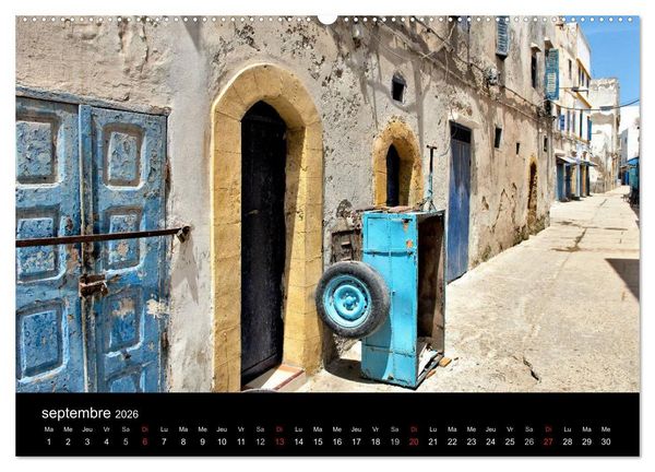 Produktbild: Essaouira Maroc (Calendrier mural 2026 DIN A2 vertical) calendrier de bureau
