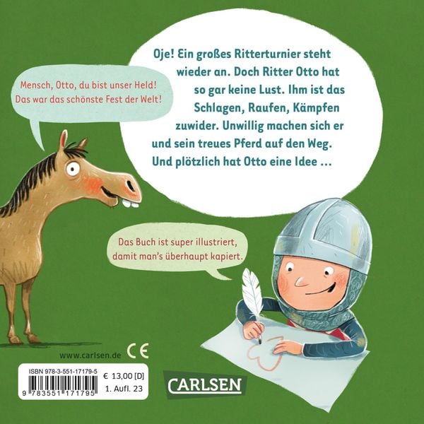 Produktbild: Ritter Otto will nicht k&auml;mpfen