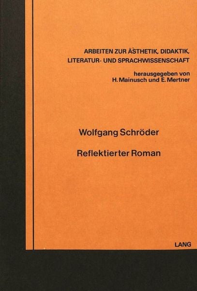 Produktbild: Reflektierter Roman