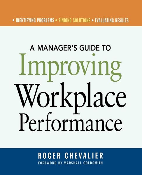 Produktbild: A Manager's Guide to Improving Workplace Performance