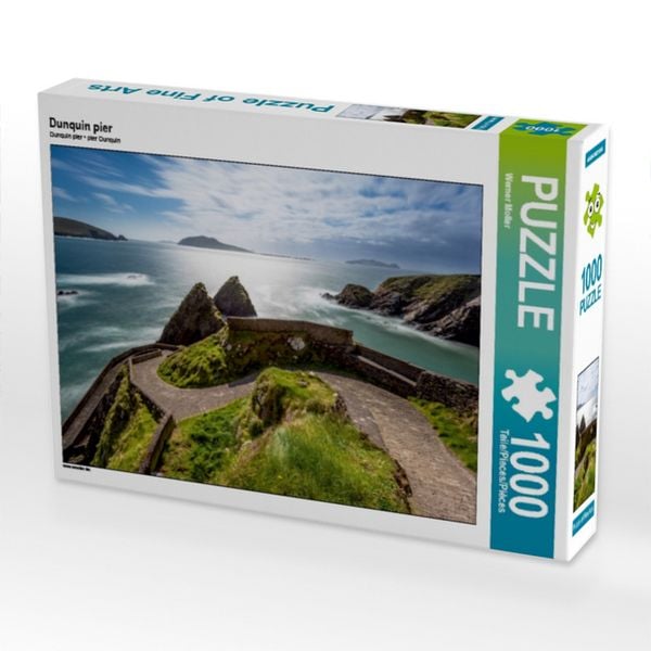 Produktbild: CALVENDO Puzzle Dunquin pier | 1000 Teile Lege-Gr&ouml;&szlig;e 64x48cm Foto-Puzzle f&uuml;r gl&uuml;ckliche Stunden