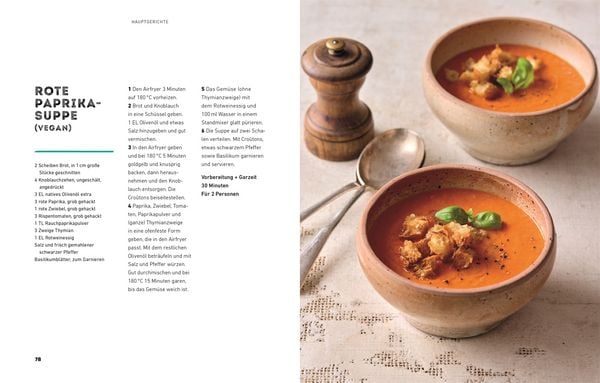 Produktbild: Das ultimative Veggie Airfryer Kochbuch