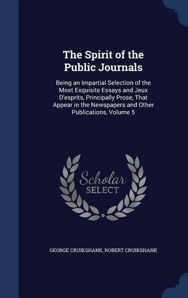 Produktbild: The Spirit of the Public Journals