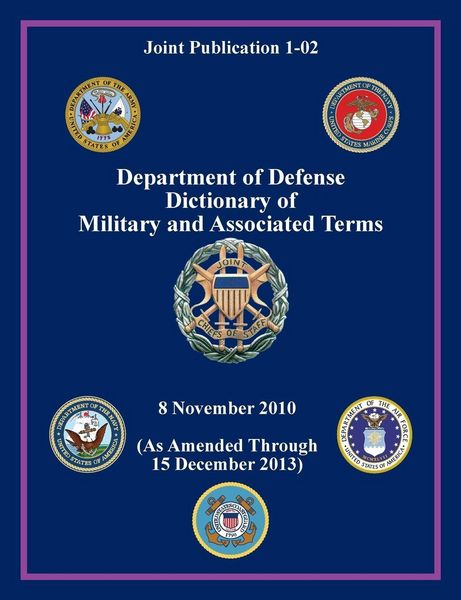 Produktbild: Department of Defense Dictionary of Military and Associated Terms (Joint Publication 1-02)