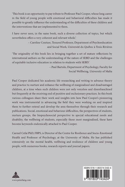 Produktbild: Nurturing the wellbeing of students in difficulty