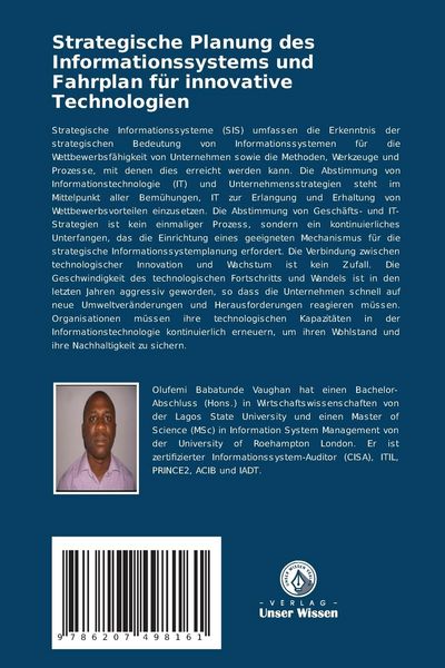 Produktbild: Strategische Planung des Informationssystems und Fahrplan f&uuml;r innovative Technologien