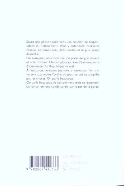 Produktbild: Une r&eacute;union pour le nettoiement