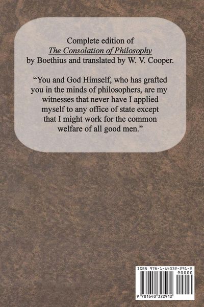 Produktbild: The Consolation of Philosophy