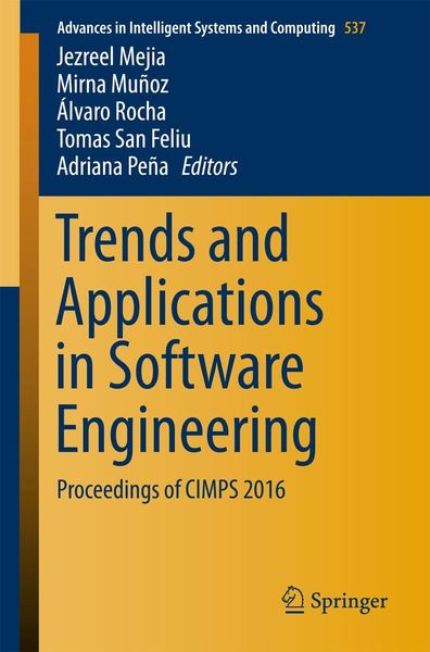 Produktbild: Trends and Applications in Software Engineering