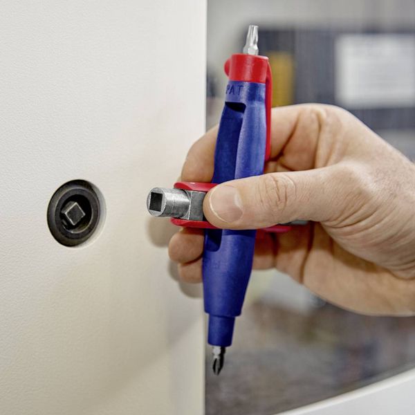Produktbild: Knipex 00 11 07 KNIPEX 00 11 07 Stiftschaltschrankschl&uuml;ssel der Standard Schaltschrankschl&uuml;ssel 145 mm Schaltschrankschl&uuml;ssel 1 St.