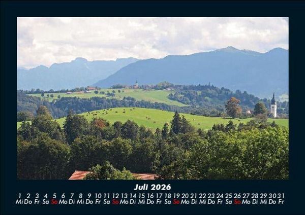 Produktbild: Berglandschaften 2026 Fotokalender DIN A5