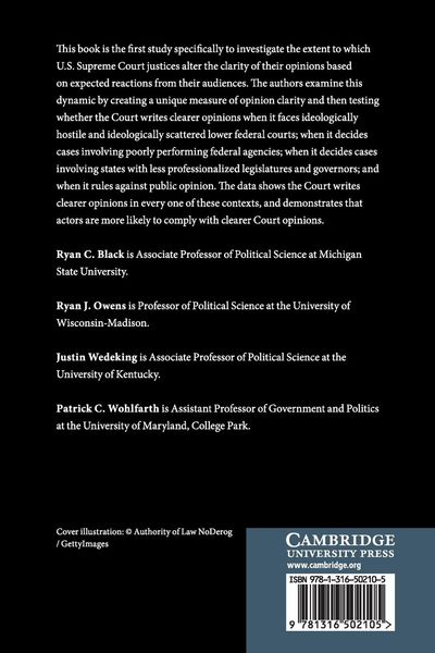 Produktbild: U.S. Supreme Court Opinions and Their Audiences
