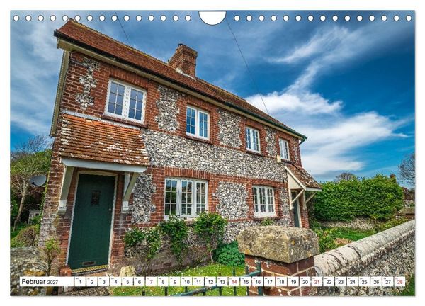 Produktbild: Englands charmante Wohnh&auml;user (Wandkalender 2027 DIN A4 quer), CALVENDO Monatskalender