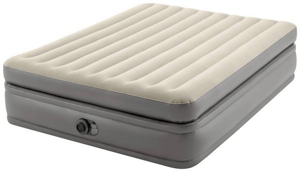 Produktbild: Intex 64164ND QUEEN COMFORT ELEVATED AIRBED Luftbett (L x B x H) 203 x 152 x 51cm Beige, Braun