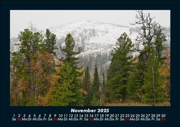Produktbild: Berglandschaften 2025 Fotokalender DIN A5