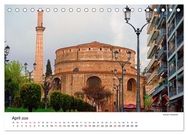 Produktbild: Wundersch&ouml;ne Highlights der griechischen Antike (Tischkalender 2026 DIN A5 quer), CALVENDO Monatskalender